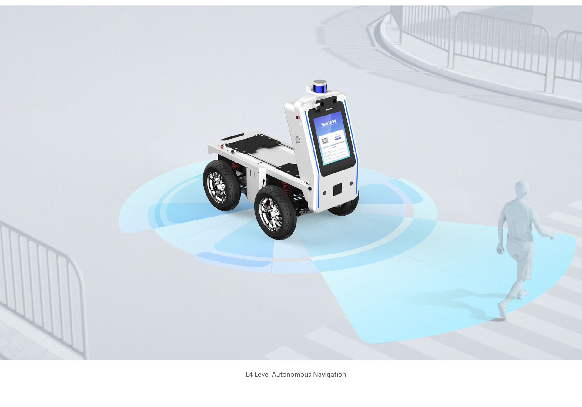 YUHESEN autonomous mobile robot AUTO ROBO ros mobile robot